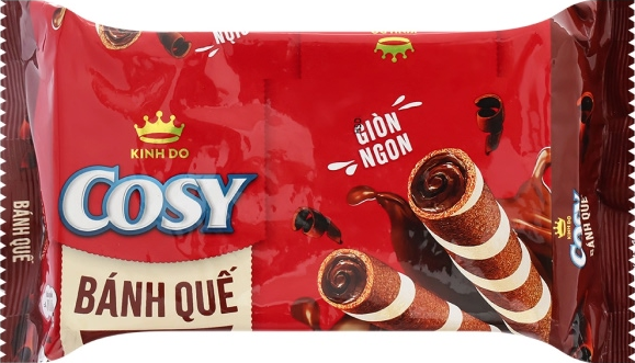 Bánh quế Cosy vị kem socola — Gói 117.6g
