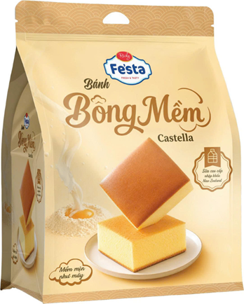 Bánh Fe'sta bông mềm Castella — Gói